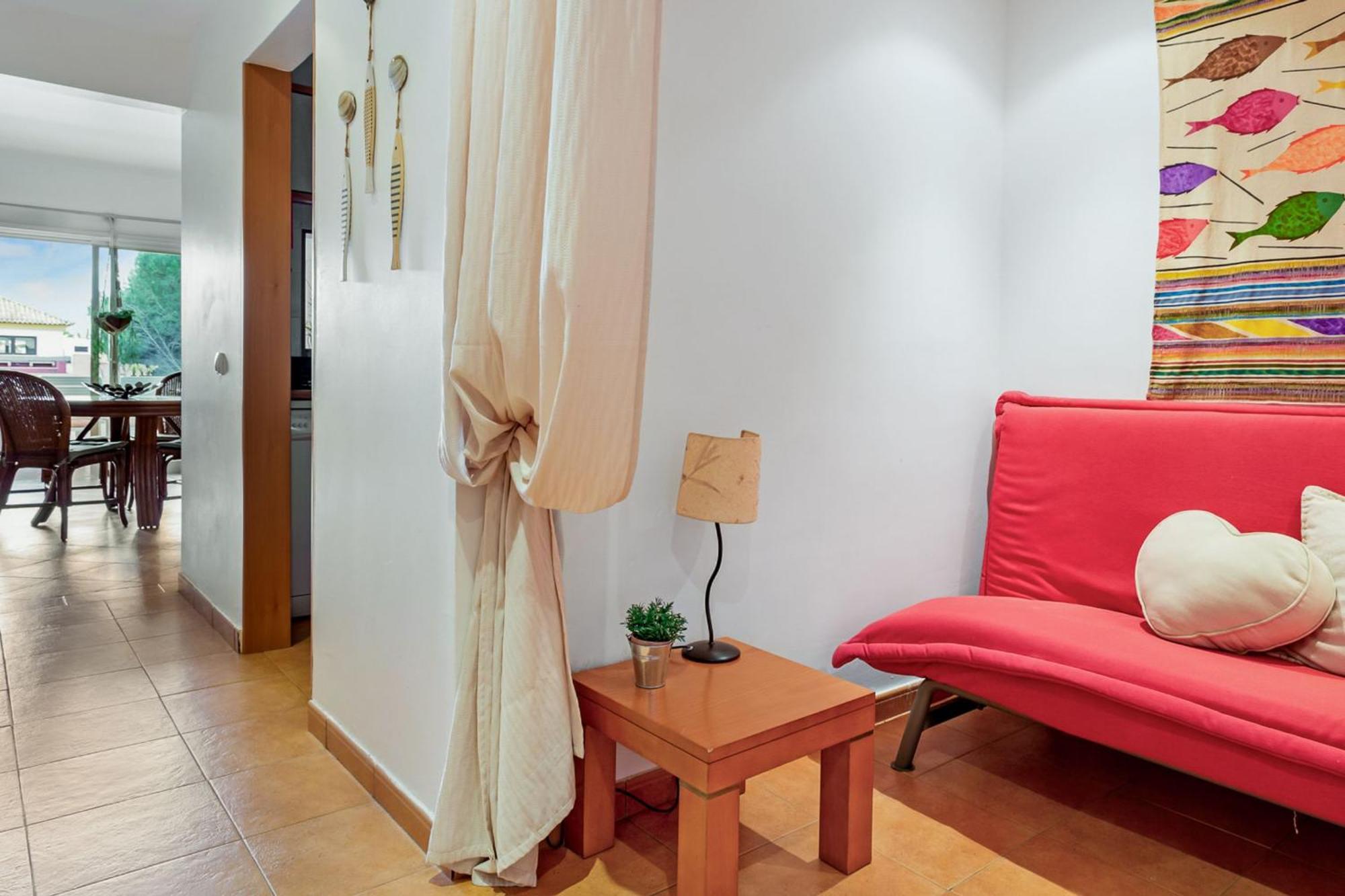 Golden 1 Bdr Flat W/ Balcony & Pool By Lovelystay Cabanas De Tavira Bagian luar foto